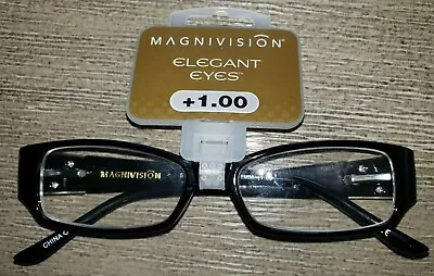 Women NEW MAGNIVISION ELEGANT EYE GLASSES +1.00 READING MSRP 28.00 NICE @@ • $3.96