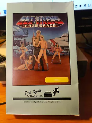 Sex Vixans From Space - Amiga - In Box And Complete! • $195