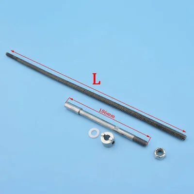 £22.79 • Buy 6.35mm 1/4'' Cable Shaft Flex Axle Hard Shaft Drive Dog Nut Assembly RC Boat 
