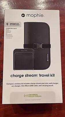 Mophie Charge Stream Travel Kit With 5W Qi Certified Wireless Charging Pad  • $7.95