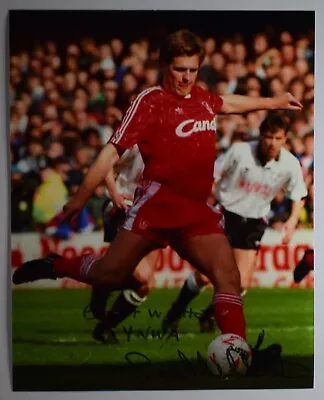 Jan Molby Signed Autograph 10x8 Photo Photograph Liverpool Football AFTAL YNWA • £19.99