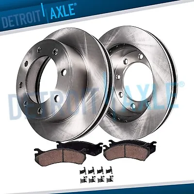 Rear Disc Rotors Brake Pads For 2011-18 Chevy Silverado GMC Sierra 2500 3500 HD • $182.64