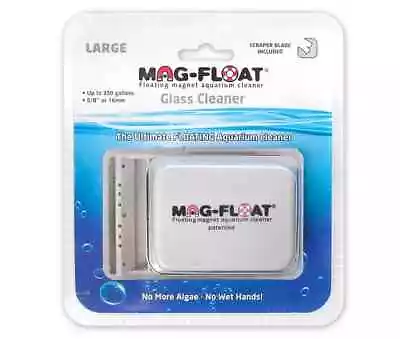 Mag-Float Large 350 Aquarium Cleaning Magnet With Blade • $54.99