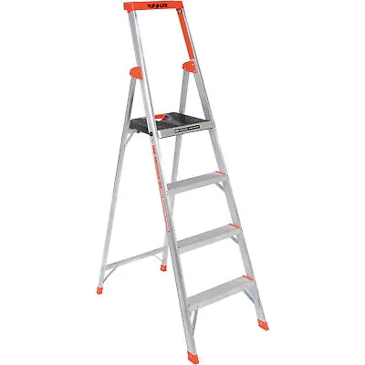 Little Giant 15270-001 Flip-N-Lite Aluminum Platform Step Ladder - 6' • $196.45