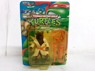 1992 Playmates Teenage Mutant Ninja Turtles Movie Star Splinter Tmnt Sealed #32 • $34.99