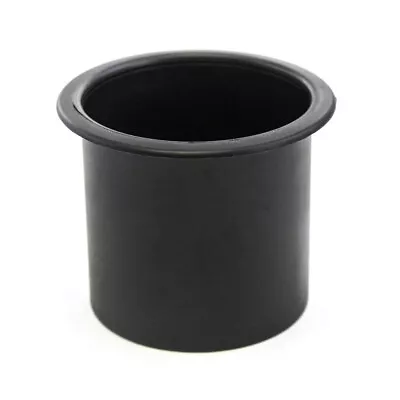 Plastic Single Jumbo 3 5/8 Black Cup Holder Boat Car Truck Van Golf Cart • $7.99