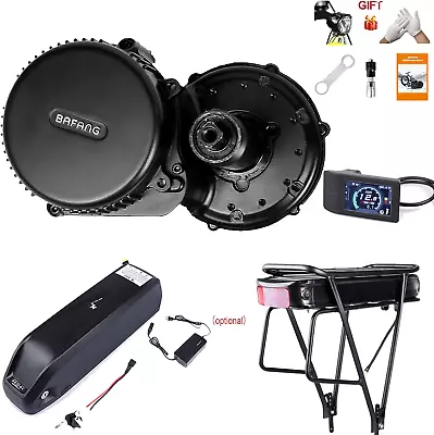 BBS02 48V 750W Bb100Mm Mid Drive Kit With Battery (Optional) 8Fun Bicycle Motor • $661.99