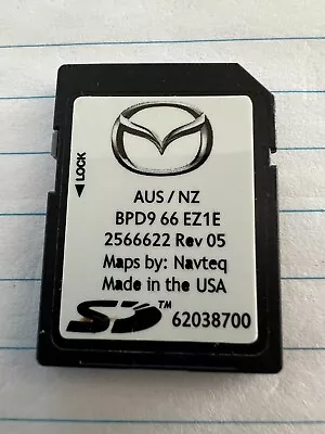 Mazda 2 3 Aus/nz Nav/sat/gps Sd Card Sd Map Card Bpd9 66 Ez1e • $190