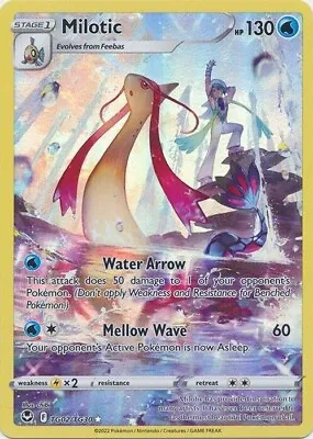 Milotic -TG02/TG30 -Pokemon TCG- SWSH Silver Tempest • $1.99