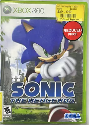 Sonic The Hedgehog - Xbox 360 (B113-49) • $17.10