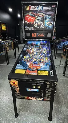 NASCAR Pinball Machine Stern LEDS Free Ship Orange County Pinballs • $5999