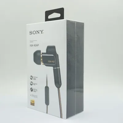 $737.45 • Buy SONY Earphone High Resolution Canal Type Balanced Standard Plug Cable XBA-N3BP