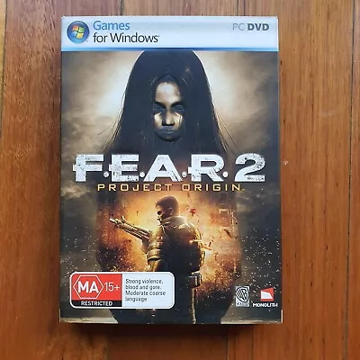 Fear 2 Project Origin PC DVD • $19.95