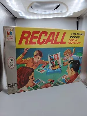 Vintage Milton Bradley Recall Game Of Observation • $9.75