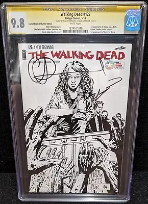 Walking Dead #127 9.8 Diamond Retailer Summit Edition CGC 9.8 SS Kirkman/Adlard • $220