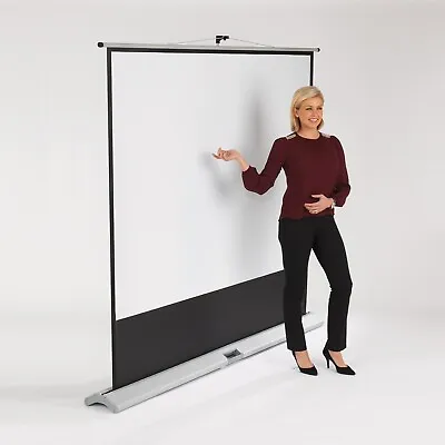 £122 • Buy Projector Floor Screen  Pull UP Space Saving   1530 Mm X 2100 Mm DELIVER LOCALLY