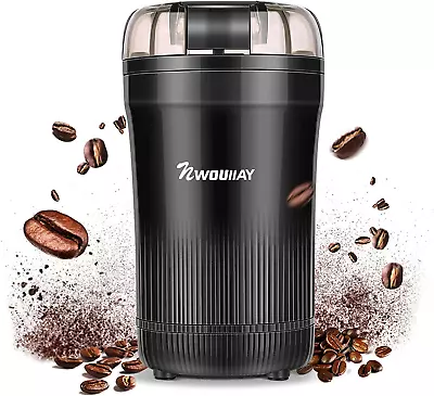 Electric Coffee Grinder Portable Electric Multigrinder With Stainless Steel B... • $38.09