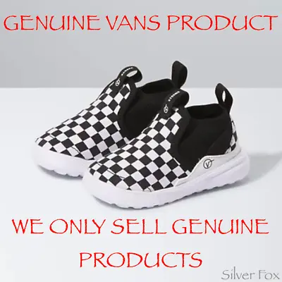 Vans Infant Toddler Kids Xtremeranger Checkerboard Slip On Shoes Sneakers Runner • $39.95