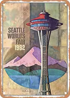 METAL SIGN - 1962 Seattle World's Fair 1962 Vintage Ad • $18.66