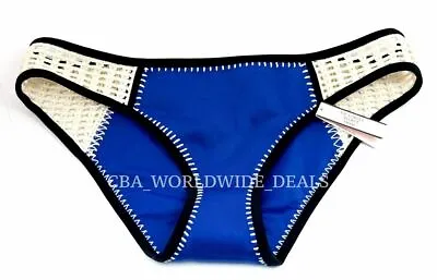 Victoria's Secret Blue Surf Crochet Classic Hipster Swim Bottom • $8.22