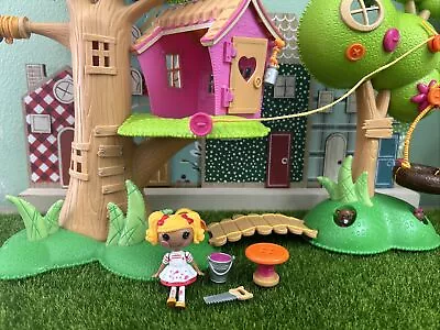 🌈 Lalaloopsy Mini Figure Treehouse Playset With Spot Splatter Splash Saw Paint • $16.95