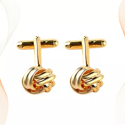£4.45 • Buy Shirt Cufflinks Classic Wedding Cuff Links Initial Cufflinks Retro H
