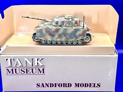 Solido Tank Museum German WWII Camouflage Panzer IV Char 1/50 • $159.99