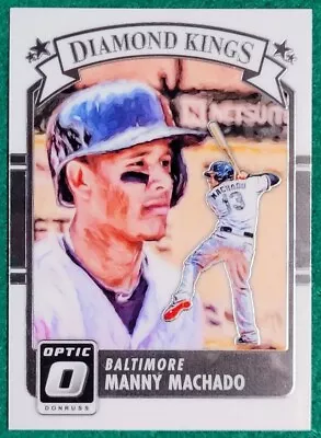 Manny Machado - 2016 Donruss Optic #3 - Orioles Baseball Card - Diamond Kings • $1.25