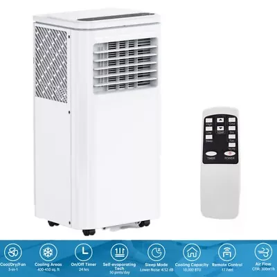 10000 BTU Portable Air Conditioner 3 In 1 Quiet AC Unit With Fan & Dehumidifier • $227.49