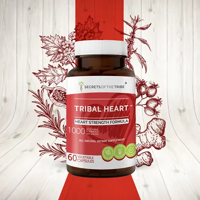 Secrets Of The Tribe Tribal Heart Capsules 500 Mg • $23.99