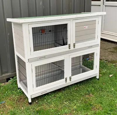 Double Decker Rabbit / Guinea Pig Hutch Hutches Run Runs Bunny Business 41-02m • £74.99