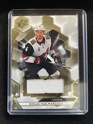 NHL **NIKLAS HJALMARSSON** SPX Game Used White Jersey **ARIZONA COYOTES** • $6.99