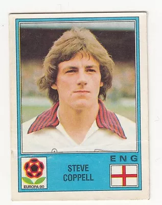 Rare 1980 Panini Steve Coppell Euro Uefa Cup Unused Soccer Sticker !!  • $6.99