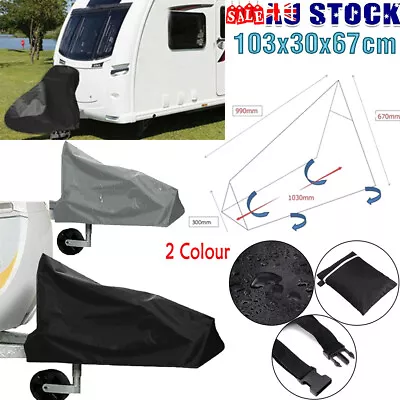 $7.99 • Buy Caravan Hitch Cover Waterproof Trailer Tow Ball Coupling Lock Cover Protector AU