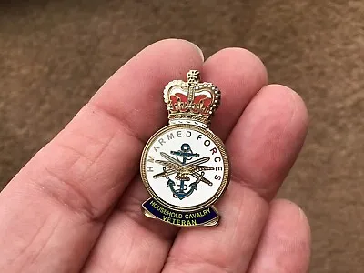 Household Cavalry Veteran Enamel Pin Badge • £8.50