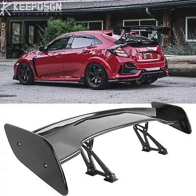 For Honda Civic Type-R Gloss 46  Rear Trunk Spoiler GT Racing Wing Adjustable • $149.65