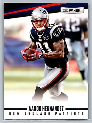 2012 Panini Rookies & Stars #87 Aaron Hernandez New England Patriots • $1.50