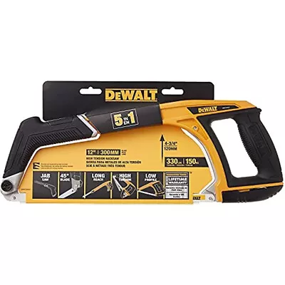 DEWALT Hack Saw 5-in-1 (DWHT20547L) • $18.49