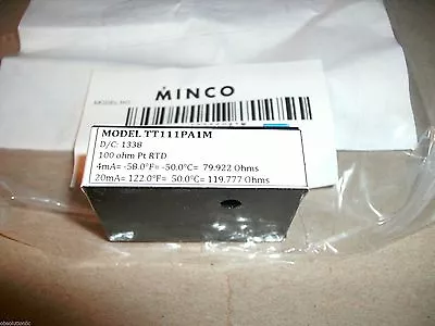 Minco Temptran Rtd Transmitter Tt111pa1m • $78.88
