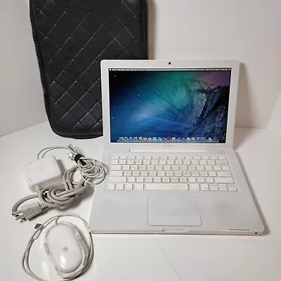 2007 Apple MacBook A1181 13  Laptop With Charger Mouse And Leather Case Bundle • $84.15