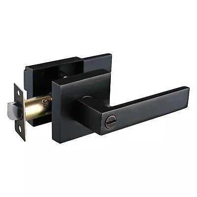 Oil Rubbed Bronze Bedroom/Bathroom Door Lever Heavy Duty Door Lock • $129.99