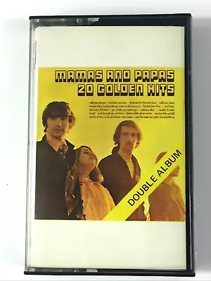 1973 Mamas And Papas 20 Golden Hits  Double Album On Cassette. Nice Shape • $6.22