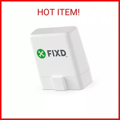 FIXD Bluetooth OBD2 Scanner Car Code Reader & Scan Tool IOS & Android (1 Pack) • $29.99