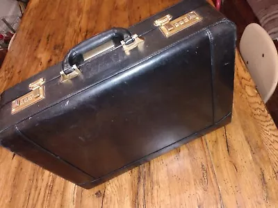 Vintage CANTERBURY Brown Leather Lawyer Briefcase • $135