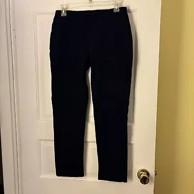 Chico's Size 00 Navy Blue Pull-on Elastic Waist Ankle Pants • $18.99