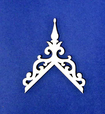 Dollhouse Miniature 1:12 Scale 16/12 Roof Pitch Finial Trim  • $5.99