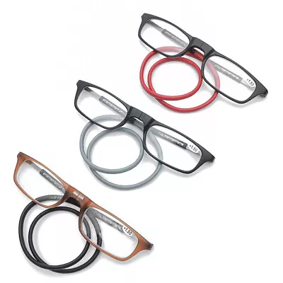 Magnetic Reading Glasses Adjustable Temple Computer Readers Original Expandable • $8.99