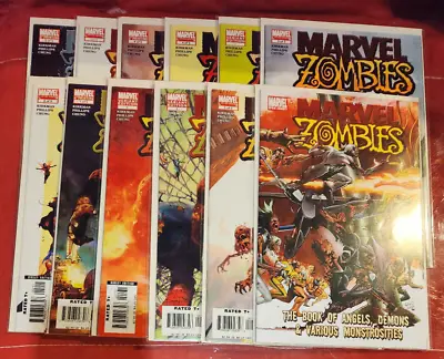 Marvel Comics Marvel Zombies #1 - #5 2006 + Variants & One-Shot (12 Issues) • $275