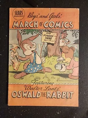 March Of Comics #7 (K.K./Western 1947) G/VG Sears Roebuck OSWALD THE RABBIT • $55