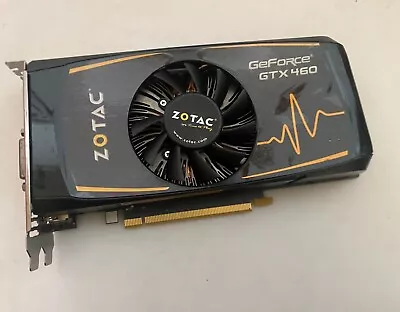 Zotac Nvidia GeForce GTX 460 768MB DDR5 ZT-40404 Synergy Edition PCI-E 2.0 X16 • $28.80